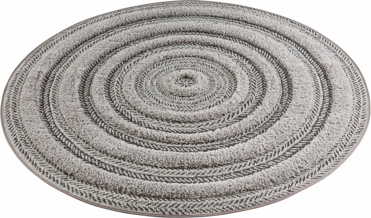 Bild 1 von Teppich Nador, HANSE Home, rund, Höhe: 22 mm, Vintage, Teppich, 3D Effekt, Ethno, Wohnzimmer, Schlafzimmer, Flur