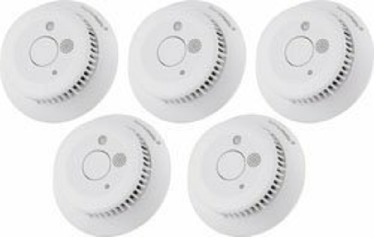 Bild 1 von Homematic IP Funk-Rauchwarnmelder mit Q-Label 5er Set Rauchmelder
