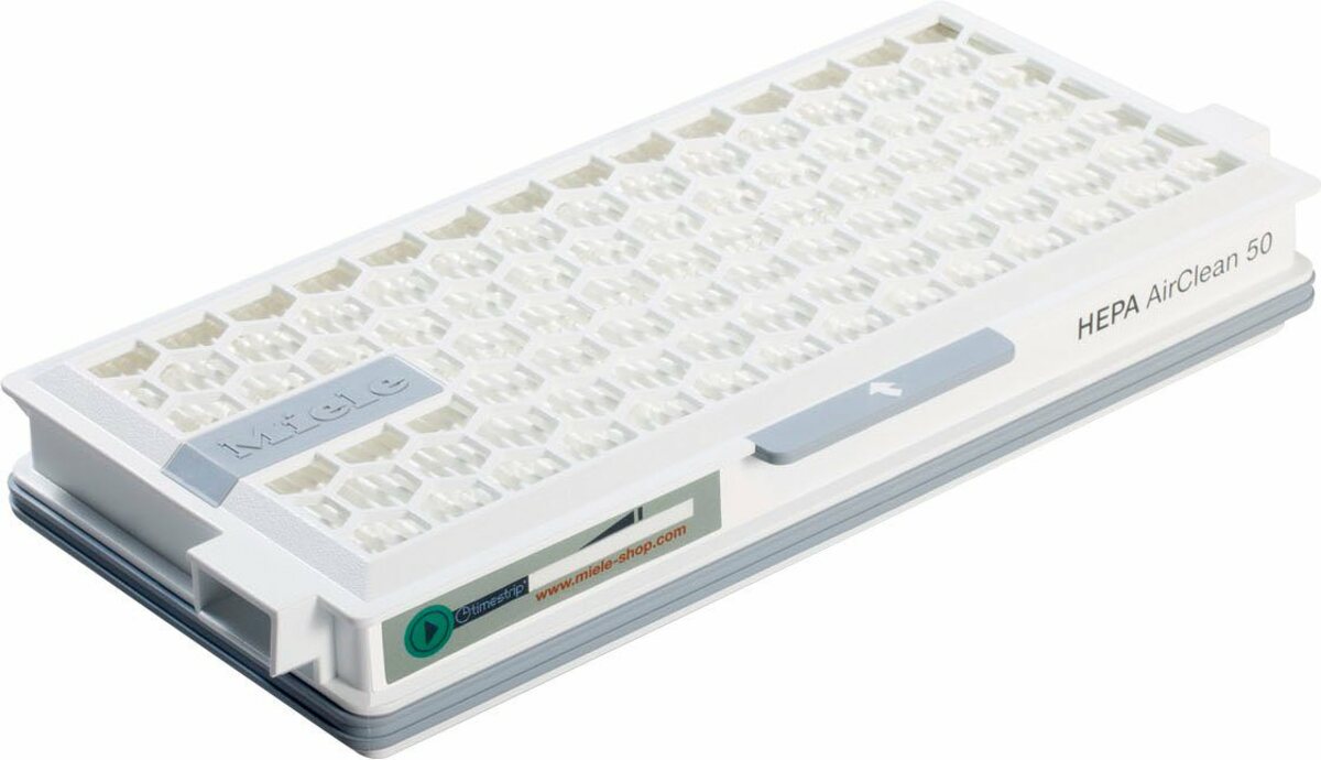Bild 1 von Miele HEPA-Filter Miele Original Zubehör - HEPA AirClean Filter SF-HA 50, Zubehör für Compact C2, Complete C2 Tango, Complete C2, S 8360, Complete C3, Complete C3 Silence, Complete C3 Allergy, Com