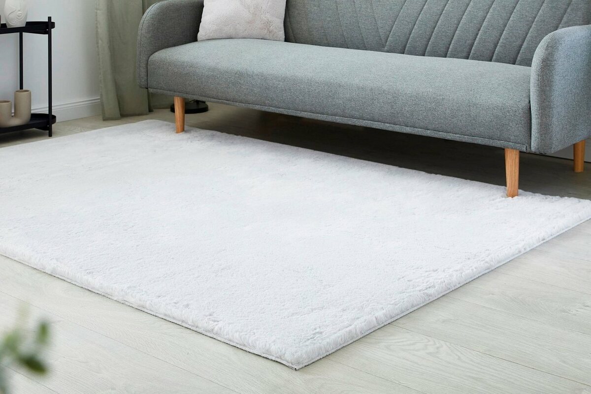 Bild 1 von Fellteppich Novara, LUXOR living, rechteckig, Höhe: 30 mm, Kunstfell, Kaninchenfell-Haptik, besonders weicher Hochflor