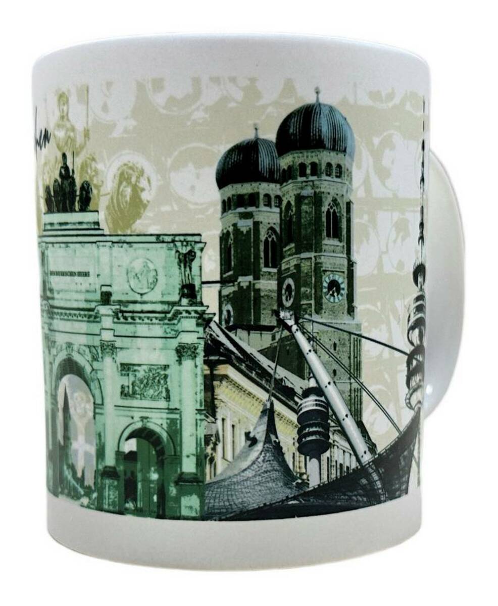 Bild 1 von Zurbrüggen Kaffeebecher MÜNCHEN, Porzellan