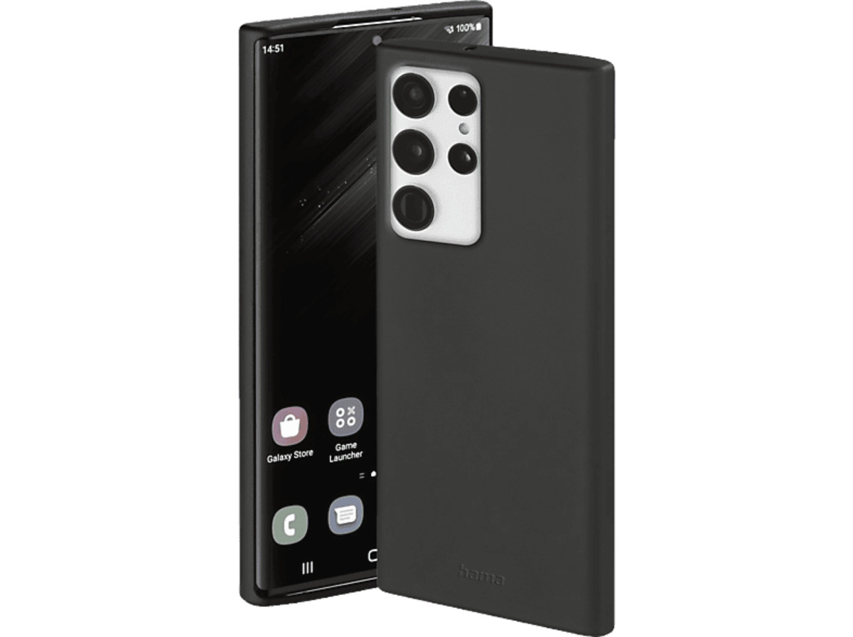Bild 1 von HAMA Finest Feel, Backcover, Samsung, Galaxy S23 Ultra, Schwarz
