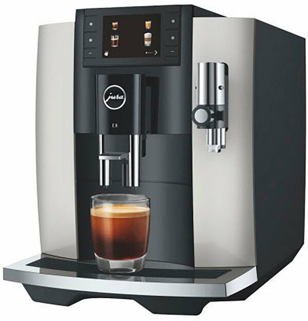 Bild 1 von JURA Kaffeevollautomat 15582 E8 Platin (EC)