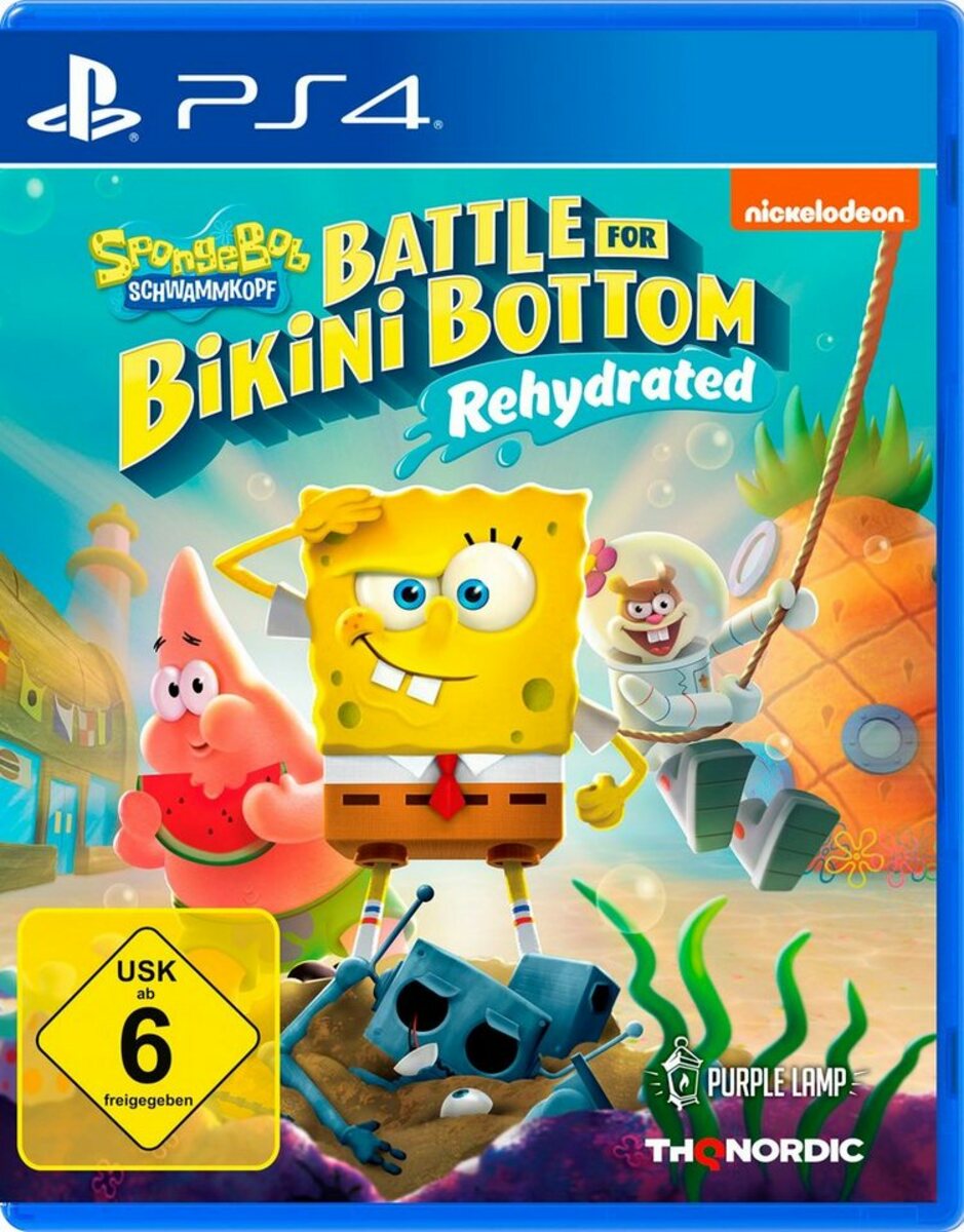 Bild 1 von PS4 Spongebob Schwammkopf: Battle For Bikini Bottom - Rehydrated PlayStation 4