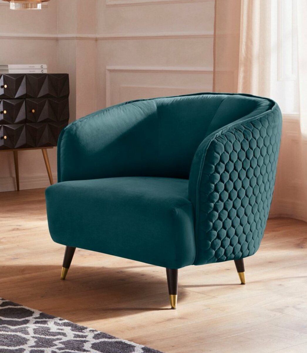 Bild 1 von Guido Maria Kretschmer Home&Living Sessel Oradea, mit eleganter Steppung auf Rückseite der Rückenlehne