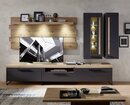 Bild 1 von Innostyle Wohnwand Loft Two, (5-St), inkl. LED-Beleuchtung, Grau