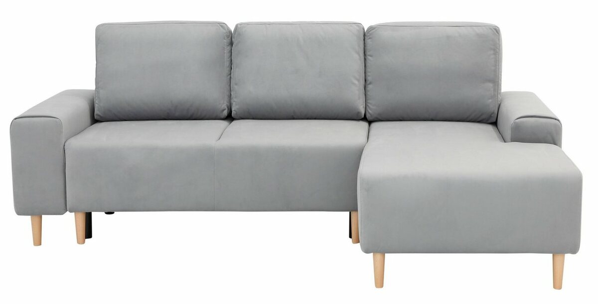 Bild 1 von INOSIGN Ecksofa Samu, wahlweise mit Bettfunktion und Bettkasten, Grau