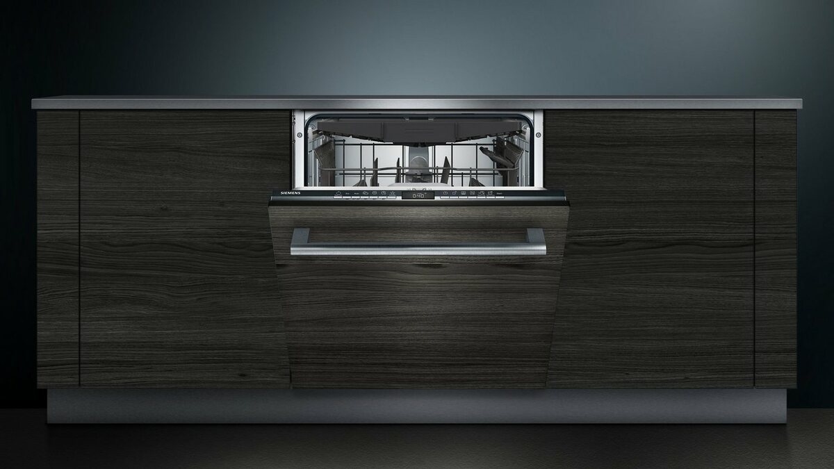 Bild 1 von SIEMENS vollintegrierbarer Geschirrspüler iQ300, SN63EX14VE, 13 Maßgedecke