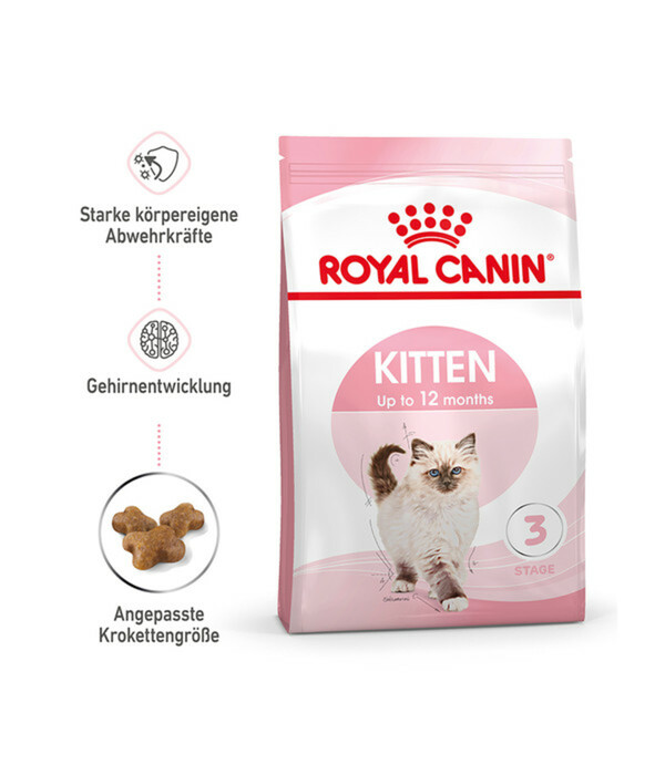 Katzenfutter Trocken 10 Kg ROYAL CANIN Kitten Trockenfutter  Gesund &  Nahrhaft, 4 Kg / 10 Kg / 20 Kg, Getreidefrei, Harnwegsgesundheit