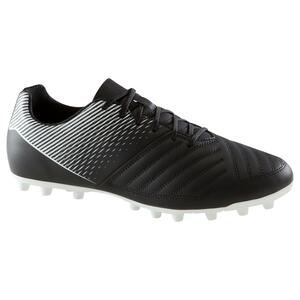 Damen/Herren Fussballschuhe Nocken Agility 100 AG/FG schwarz Schwarz