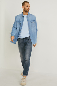 C&A Slim Jeans, Blau, Größe: W28 L32
