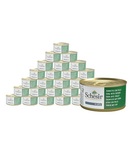 Schesir® Nassfutter für Katzen Jelly Adult, 24 x 85 g