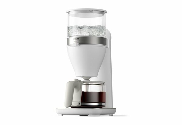 Bild 1 von Philips Filterkaffeemaschine HD5416/00 Café Gourmet weiß, 1,25l Kaffeekanne, Papierfilter 1x4, mit Direkt-Brühprinzip, Aroma-Twister und Schwenkfilterhalter