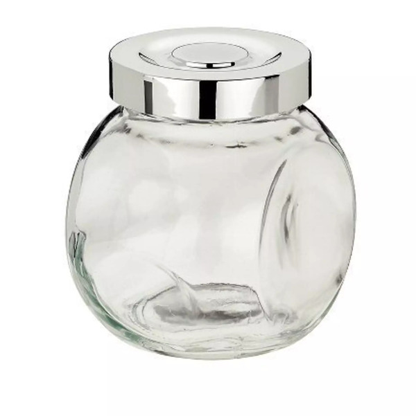 Fackelmann Vorratsbox 400 Ml – Spülmaschinenfeste Aufbewahrungsdose Transparent/beige, 2-teilig, Made In Germany