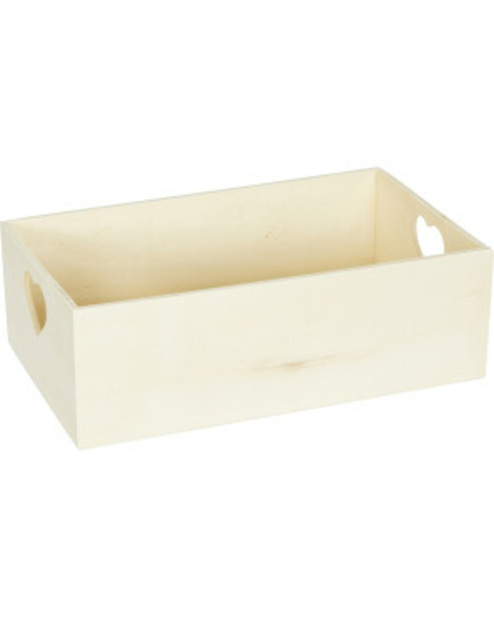 Bild 1 von Aufbewahrungsbox aus Holz
       
       ca. 23 x 14 x 7,5 cm
   
      naturfarben