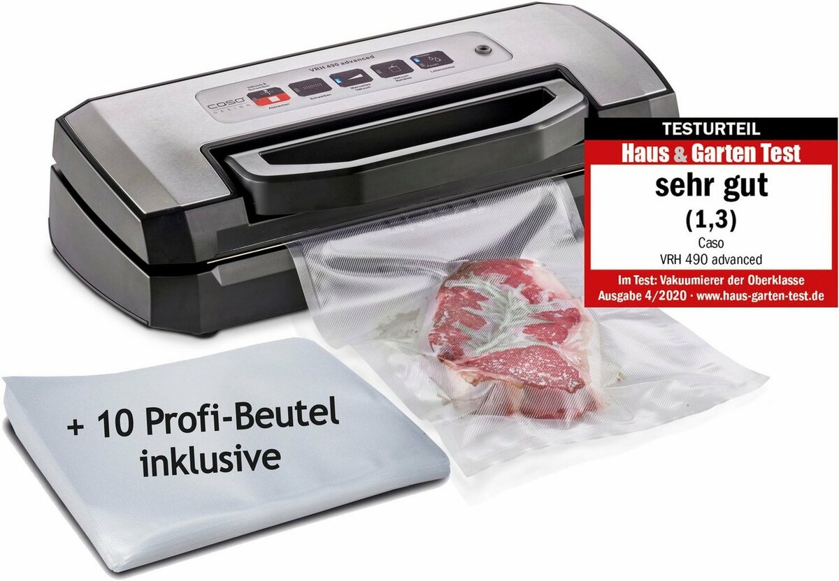 Bild 1 von Caso Vakuumierer 1525 VRH490 advanced, 110W