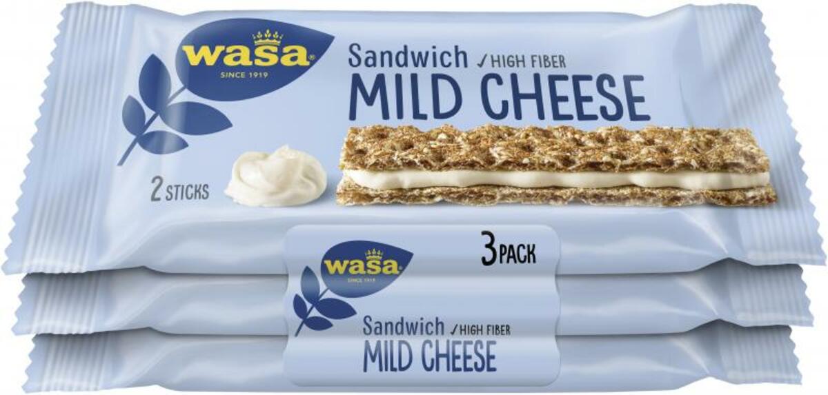 Bild 1 von Wasa Knäckebrot Sandwich Mild Cheese
