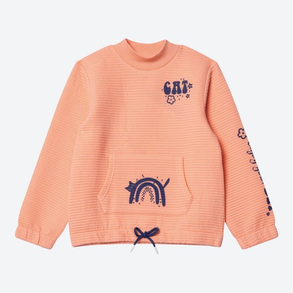 Bild 1 von Mädchen-Sweatshirt mit Känguru-Tasche