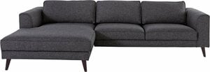 INOSIGN Ecksofa Junis, in moderner Optik, Grau