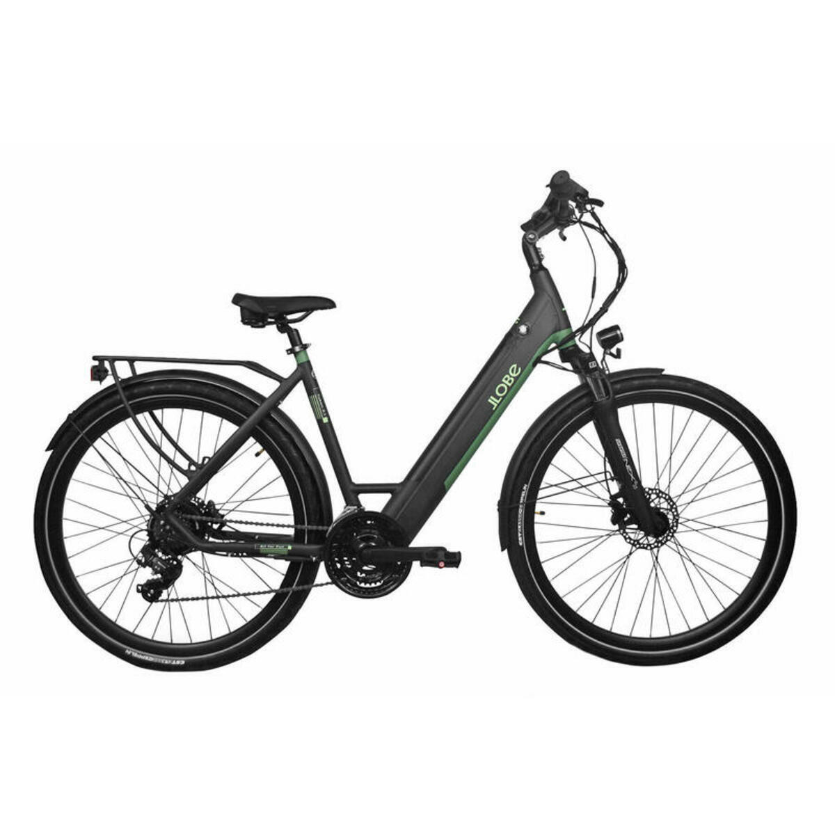 Bild 1 von Elektrisches Trekkingrad,Yukon 2.1,D52 cm,12,8 Ah,21 Gänge,mattschwarz