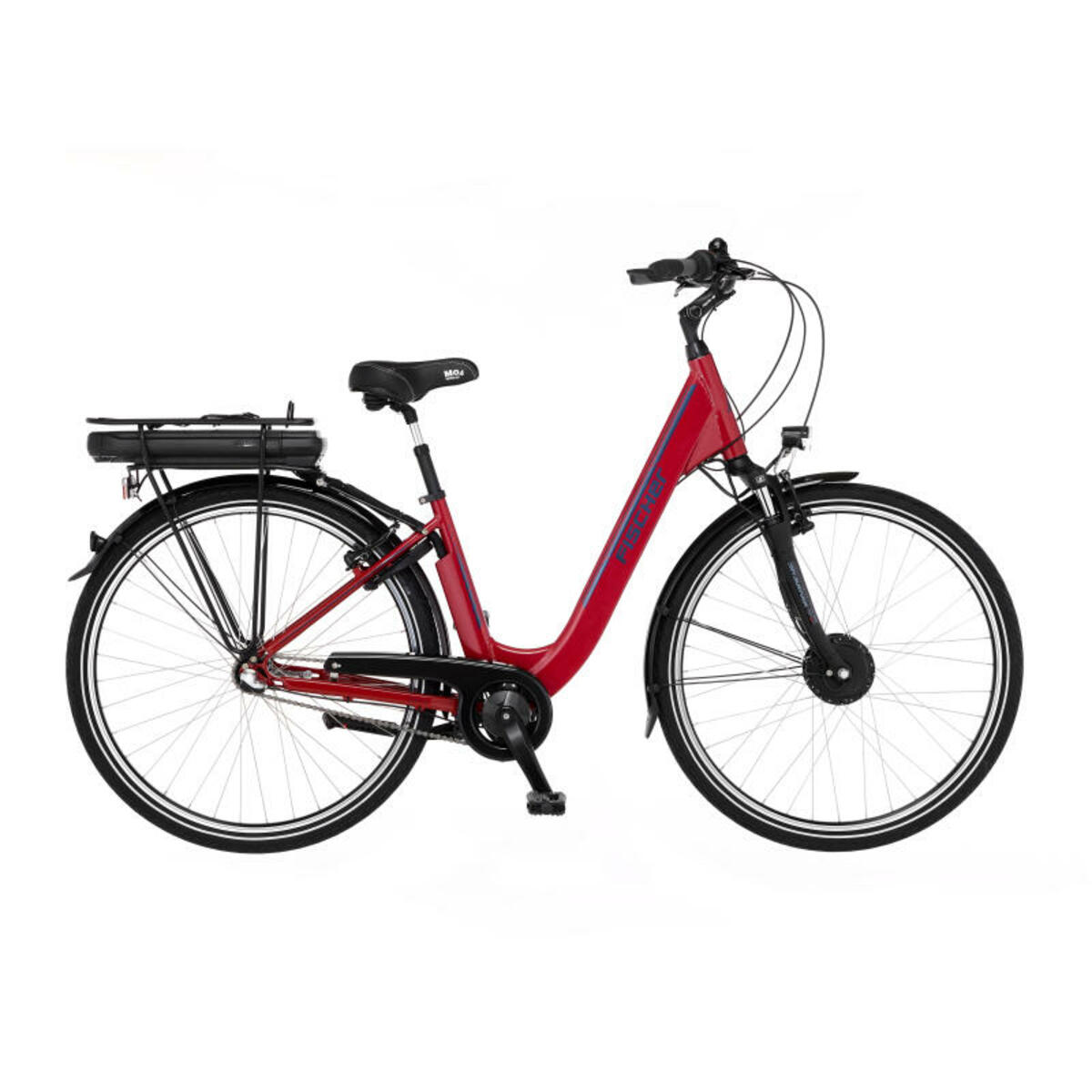 Bild 1 von Refurbished FISCHER City E-Bike CITA 1.0 rot glänzend, 28 Zoll, RH 44 cm, 317 Wh