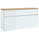 Bild 1 von Hängeschuhschrank, Weiß, Eiche, Holzwerkstoff, Balkeneiche, furniert, 4 Fächer, 1 Schubladen, 120x61x31 cm, Made in Germany, Dgm, DGM-Klimapakt, Typenauswahl, Beimöbel erhältlich, hängend, Gard