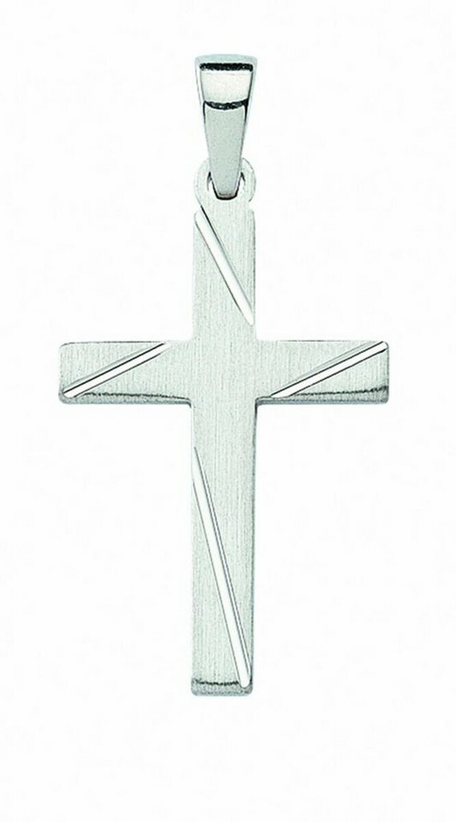 Bild 1 von Adelia´s Kettenanhänger 925 Silber Kreuz Anhänger, Silberschmuck für Damen & Herren