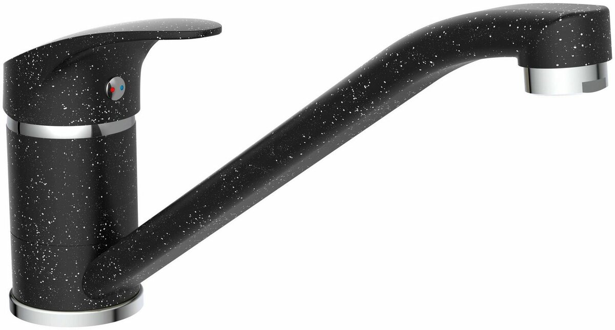 Bild 1 von Eisl Küchenarmatur GRANIT Spültischarmatur schwenkbarer Auslauf 360°, Marken-Mischdüse für perfektes Strahlbild