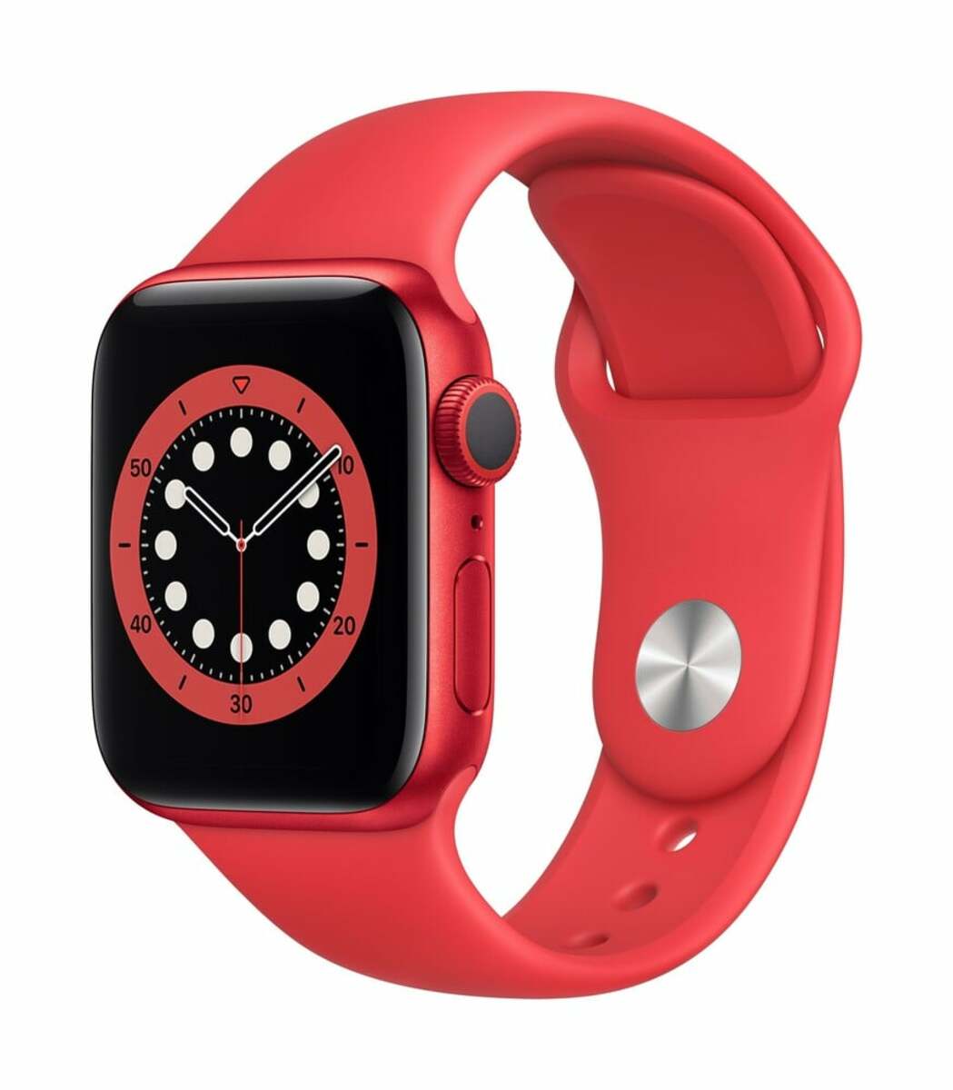 Bild 1 von Watch Series 6 GPS, 40mm Aluminiumgehäuse PRODUCT(RED), mit Sportarmband, rot - 0%-Finanzierung (PayPal)