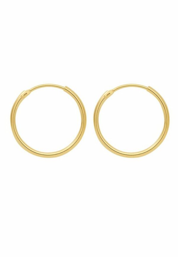 Bild 1 von Adelia´s Paar Ohrhänger 585 Gold Ohrringe Creolen Ø 20 mm, Goldschmuck für Damen