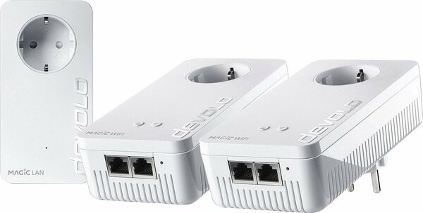 Bild 1 von DEVOLO Magic 1 WiFi ac Multiroom Kit (1200Mbit, 5x LAN, Mesh) WLAN-Router