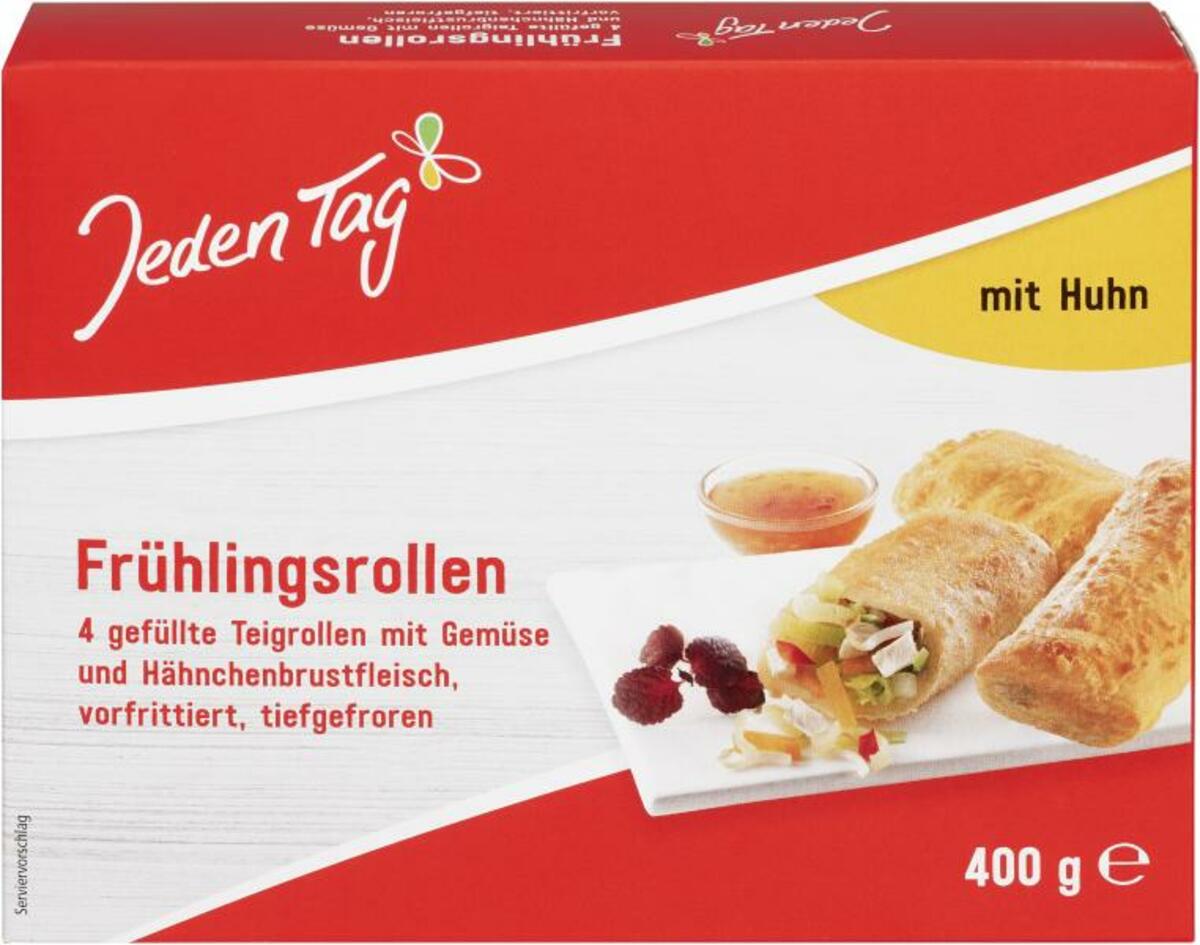 Jeden Tag Frühlingsrollen mit Huhn von myTime.de für 3,29 € ansehen!