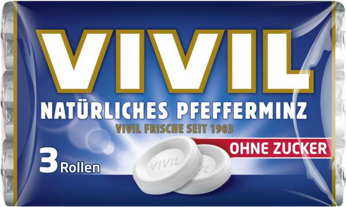 Bild 1 von Vivil Natürliches Pfefferminz ohne Zucker