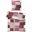 Bild 1 von Novel Bettwäsche Cuby, Bordeaux, Textil, Karo, 135 cm, pflegeleicht, atmungsaktiv, schadstoffgeprüft, Schlaftextilien, Bettwäsche, Bettwäsche