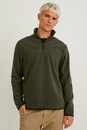 Bild 1 von C&A Fleece-Pullover-recycelt, Grün, Größe: S