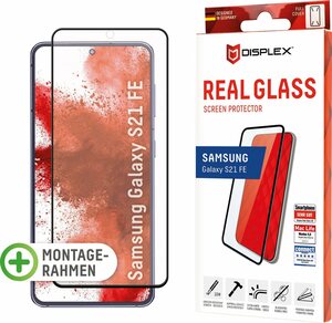 Displex DISPLEX Real Glass FC für Samsung Galaxy S21 FE, Displayschutzfolie