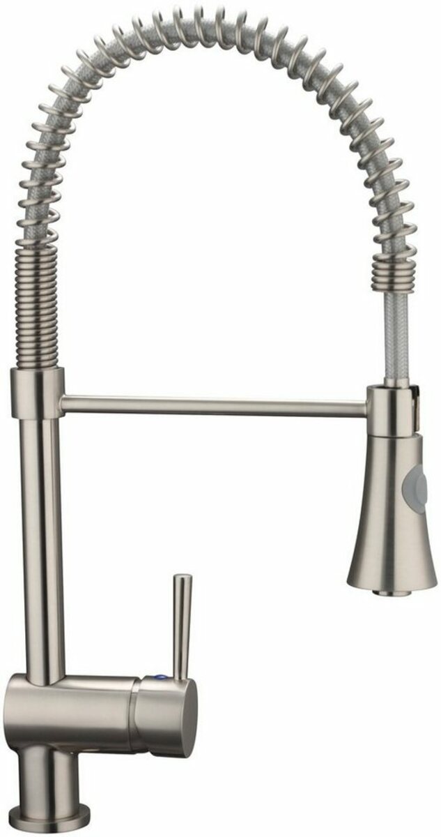 Bild 1 von Schütte Spültischarmatur Cornwall Niederdruck Armatur Küche, Wasserhahn ausziehbar, 360° schwenkbar