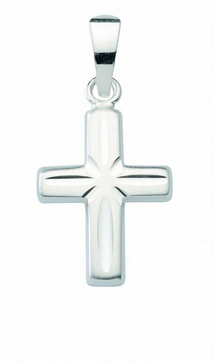 Bild 1 von Adelia´s Kettenanhänger 925 Silber Kreuz Anhänger, Silberschmuck für Damen & Herren