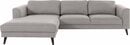 Bild 1 von INOSIGN Ecksofa Junis, in moderner Optik, Braun