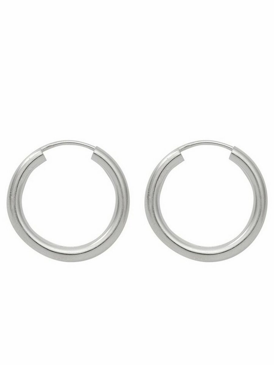 Bild 1 von Adelia´s Paar Ohrhänger 925 Silber Ohrringe Creolen Ø 20 mm, Silberschmuck für Damen