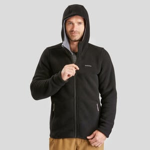 Fleecejacke Winterwandern SH100 U-Warm Herren