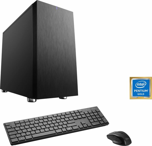 Bild 1 von CSL Speed V1810 PC (Intel® Pentium Gold G6400, UHD Graphics 610, 64 GB RAM, 500 GB SSD, Luftkühlung)