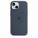 Bild 1 von iPhone 15 Silikon Case mit MagSafe - Sturmblau