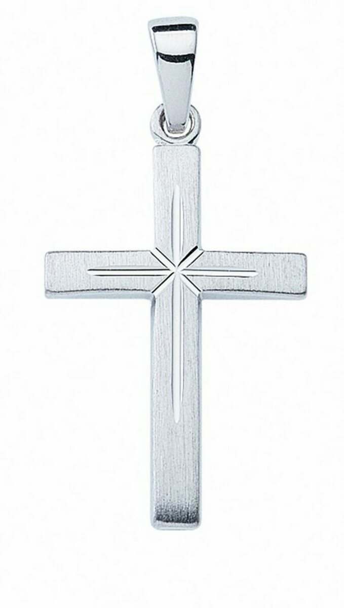 Bild 1 von Adelia´s Kettenanhänger 925 Silber Kreuz Anhänger, Silberschmuck für Damen & Herren