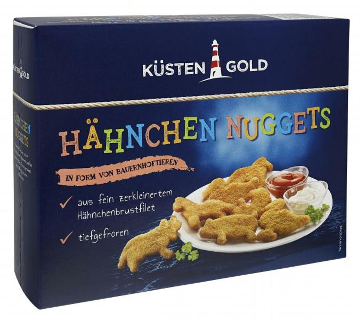 Bild 1 von Küstengold Hähnchen Nuggets Bauernhoftiere