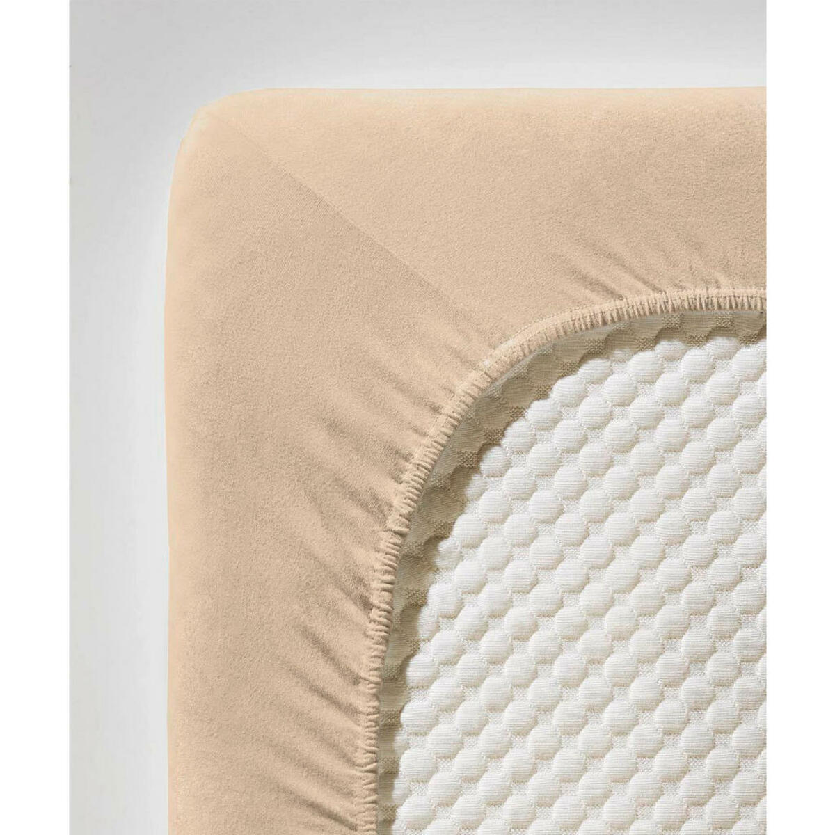 Bild 1 von Fleuresse Spannbetttuch Jenny C, Beige, Textil, 100 cm, bügelleicht, Schlaftextilien, Bettwäsche, Spannbettlaken