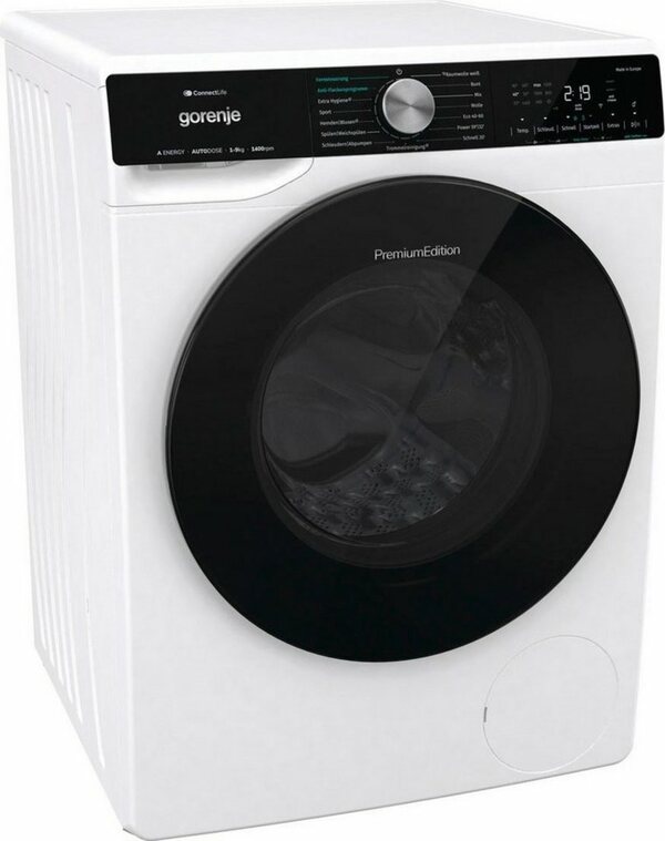 Bild 1 von GORENJE Waschmaschine WNS 94 AAT3, 9 kg, 1400 U/min, AutoDosing System