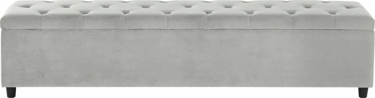 Bild 1 von Guido Maria Kretschmer Home&Living Bettbank Relaxy, gesteppt, mit Staufach, Grau