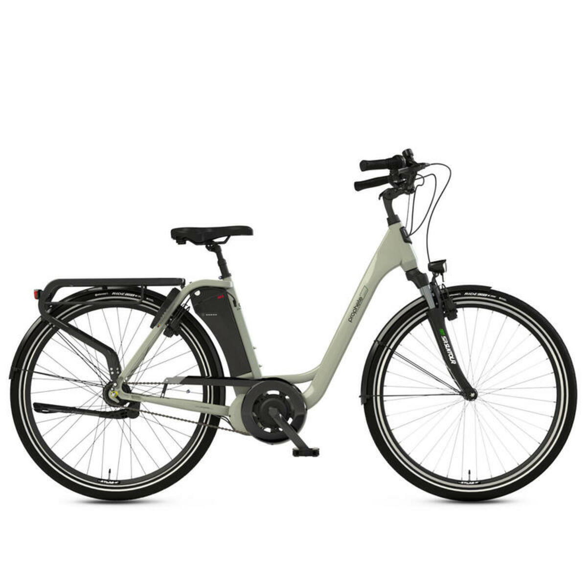 Bild 1 von Genieser, Damen E-Bike, Mittelmotor, 28", Nexus 7, 16Ah, grün