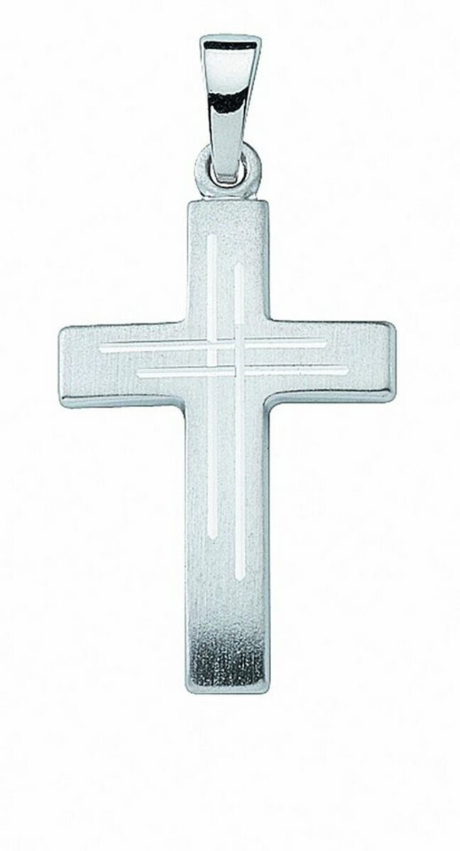 Bild 1 von Adelia´s Kettenanhänger 925 Silber Kreuz Anhänger, Silberschmuck für Damen & Herren